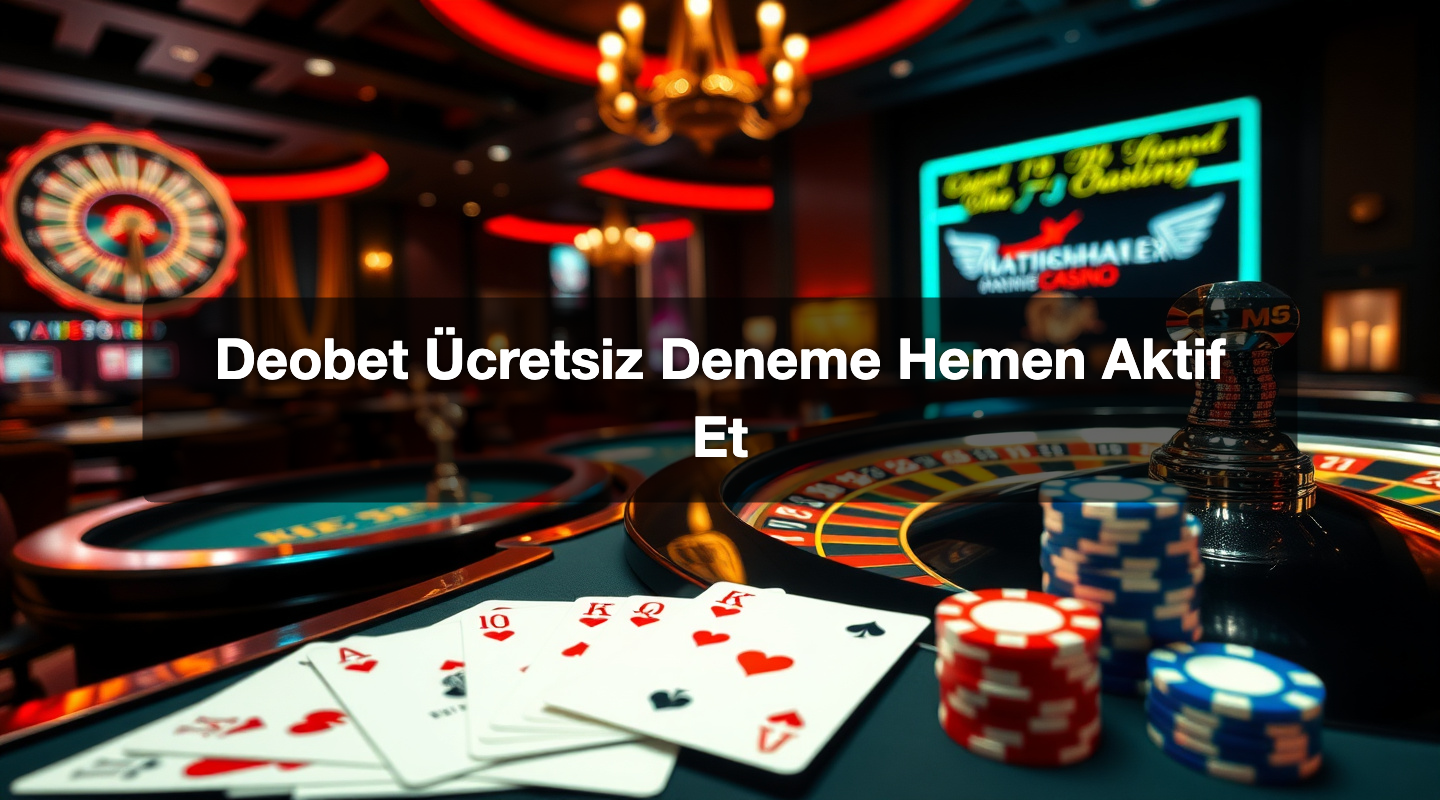 Deobet Ücretsiz Deneme Hemen Aktif Et